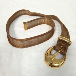 Vintage Goldtone Mesh Belt